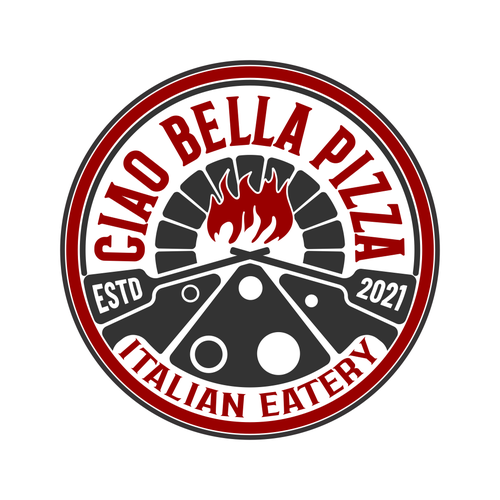 Ciao Bella Pizza Logo Design réalisé par DataDesign99d