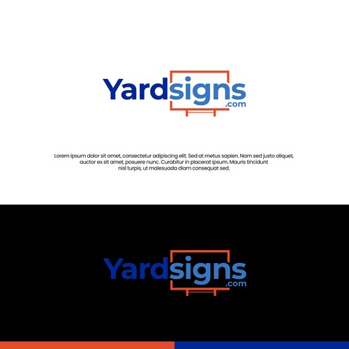New logo for yardsigns.com Design by 25dzgn