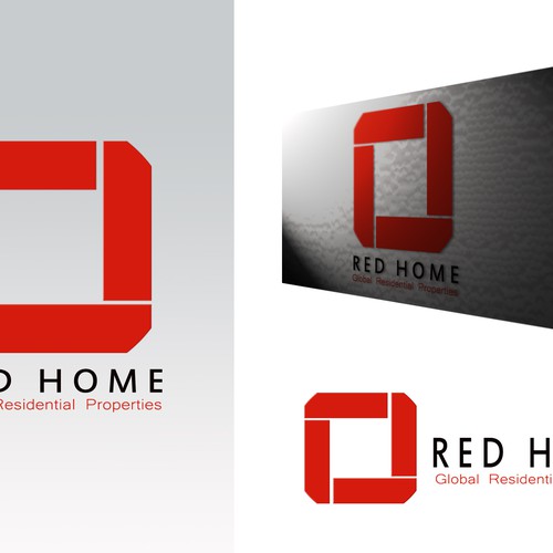 logo for Red Home Design réalisé par Johnqat93