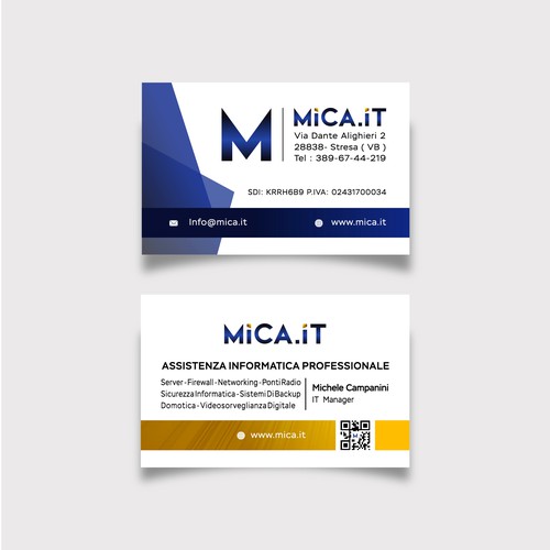 some changes to our logo and business card Design by Manu P C