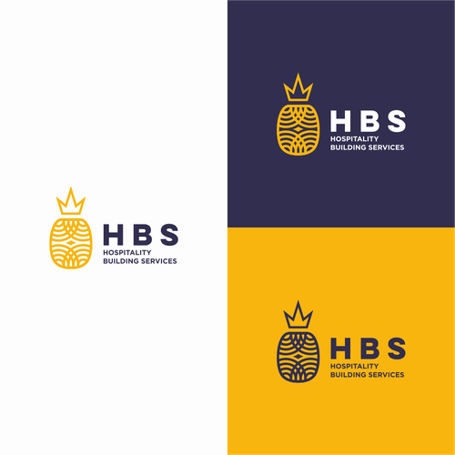 Design Rebranding HBS logo for construction company di fakhrul afif