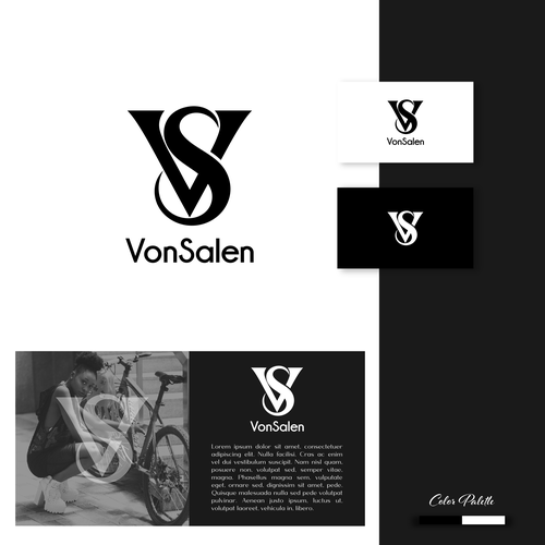 VonSalen Logo Design by Direwolf Design