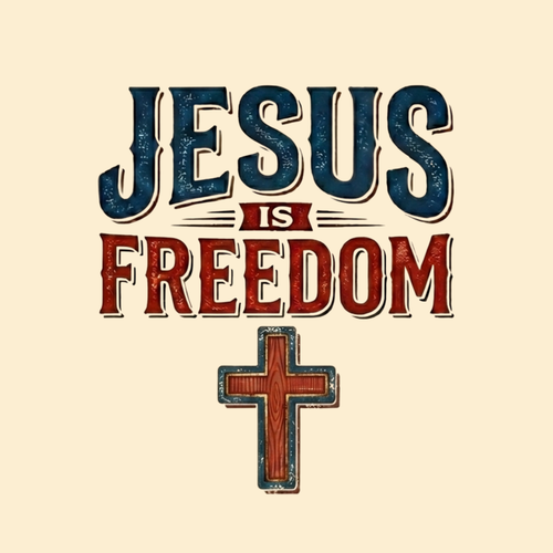 "I want to create a custom logo and brand for our Easter Sunday themed "Jesus Is Freedom"" winning Postcard, flyer or print