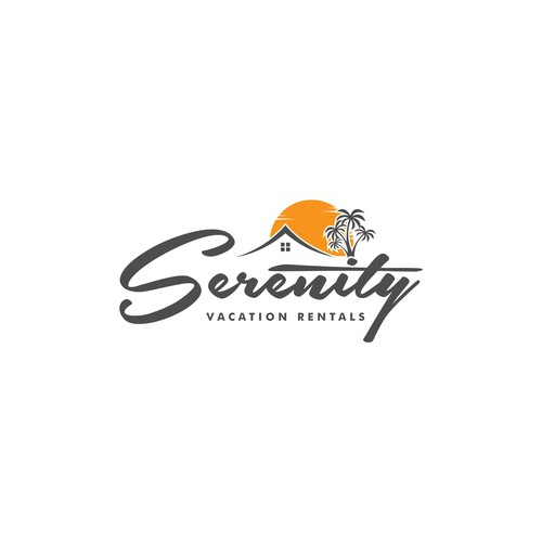 New Vacation home rentals logo for our Airbnb! Design by Dirtymice