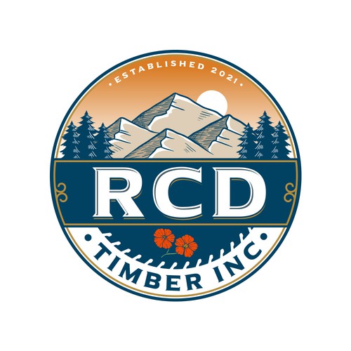 Design a Pacific NW logo for a family oriented logging company Design by Athenaッ