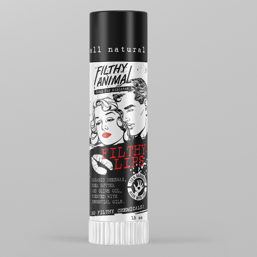 Chapstick label design Design by halesen