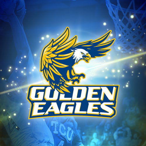 Basketball Team Logo for the 'Golden Eagles' (fast-tracked contest)! Design réalisé par Tarek Salom