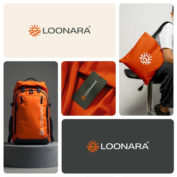 Logo and brand guide for loonara