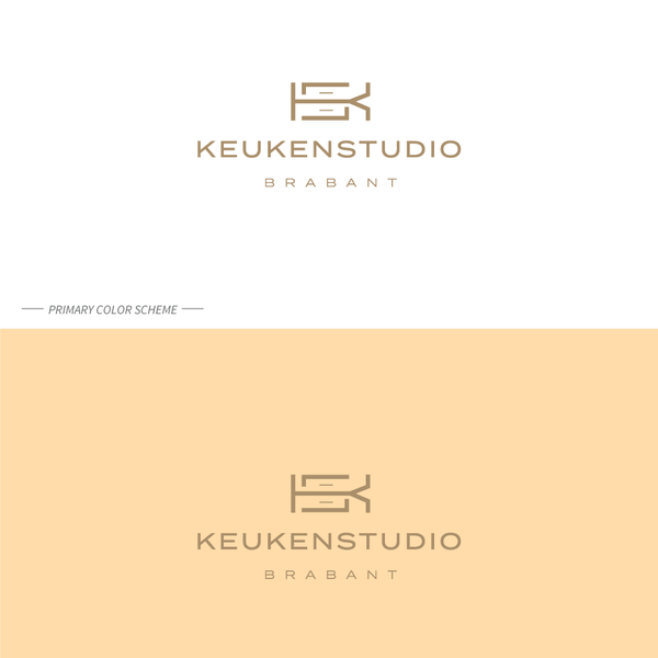 SK monogram furniture logo