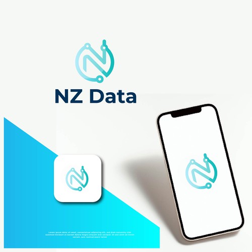 NZ Data New Branding Design by Kaveesha Arts