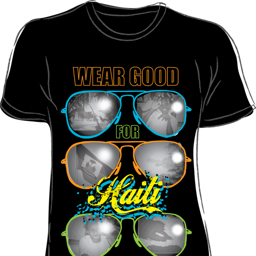 Wear Good for Haiti Tshirt Contest: 4x $300 & Yudu Screenprinter Design von LLesleyP