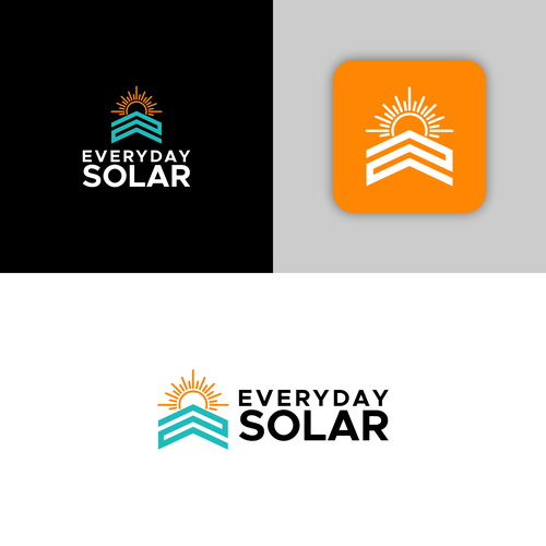 Everyday Solar Logo Design Design by code.signs