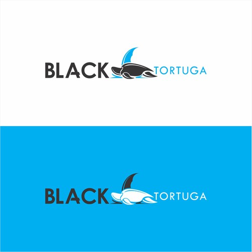 Design a Black Sea Turtle logo with a sail or sailboat somehow included in the image of a turtle Design by rozak46