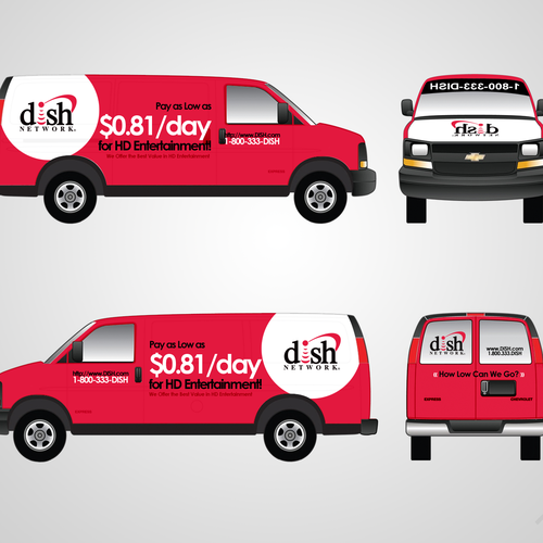 V&S 002 ~ REDESIGN THE DISH NETWORK INSTALLATION FLEET Design por kotan