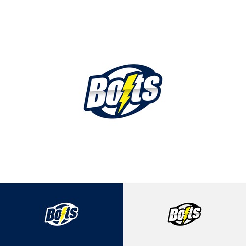 Team logo for the Bedford Bolts girls softball team Design by OpheRocklab