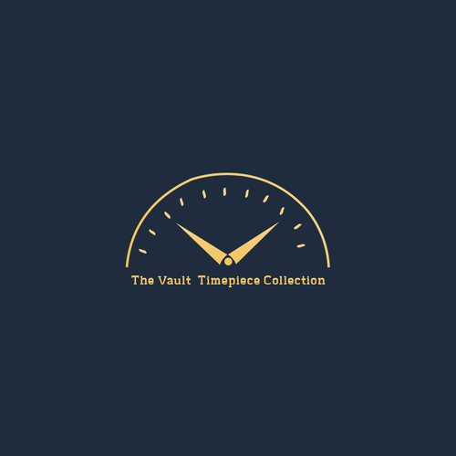 The Vault | Timepiece Collection Logo Contest Design by designertrishit