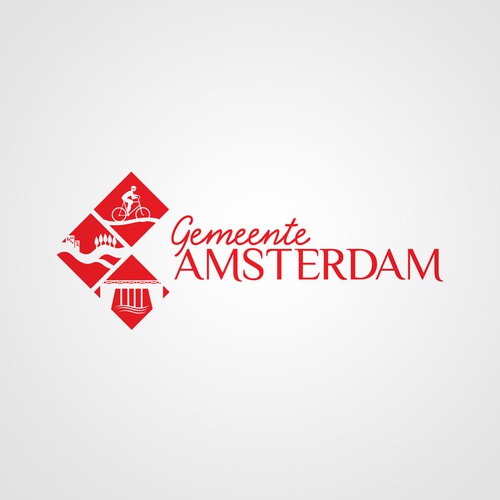 Community Contest: create a new logo for the City of Amsterdam Ontwerp door Kidd Metal