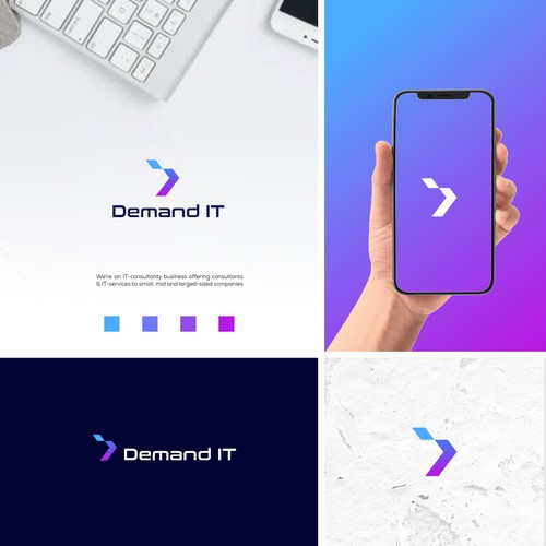 Design a logo for a modern & professional IT-consultancy business! Design by Wanpis