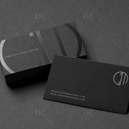 MINIMALIST - BLACK DESIGN Design réalisé par IK_Designs