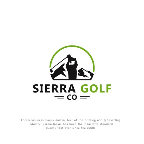 Captivating Golf Brand Logo Design Challenge for Sierra Golf Co - Showcase Your Creativity & Win Design by Arfian Huda