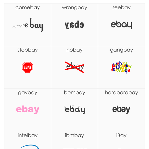 Design 99designs community challenge: re-design eBay's lame new logo! di Tohuvabohu