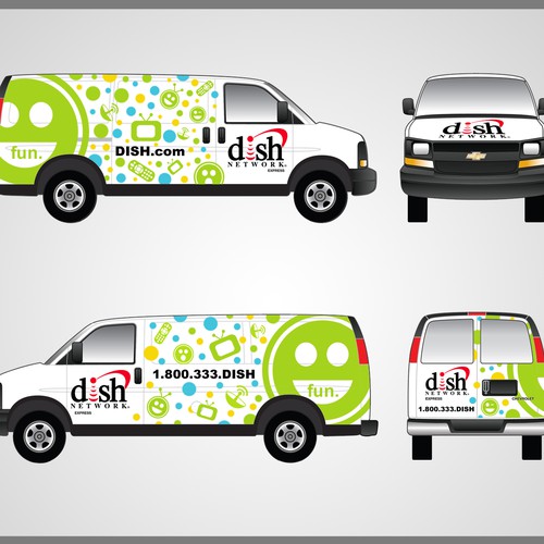 Diseño de V&S 002 ~ REDESIGN THE DISH NETWORK INSTALLATION FLEET de inzpiration