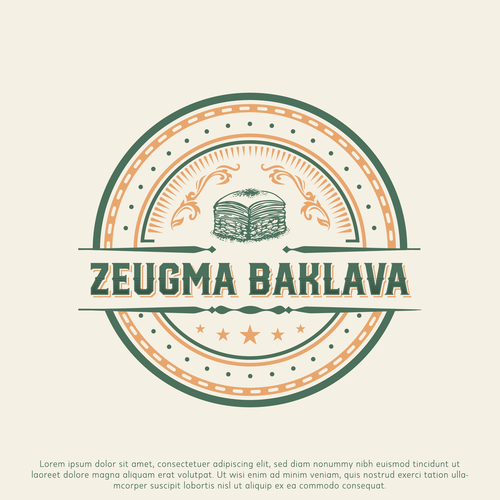 Diseño de High quality Turkish baklava shops in Bosnia and Herzegovina de Kris1923