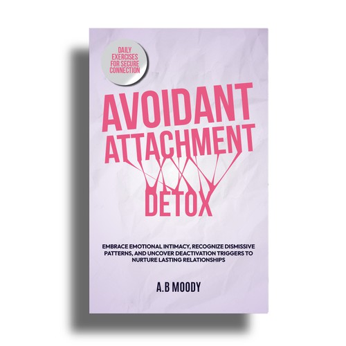 Cover for a book about avoidant attachment! Design by designat1892
