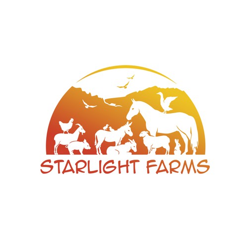 feel good farm/ animal logo for "special needs" children Design by Linduska