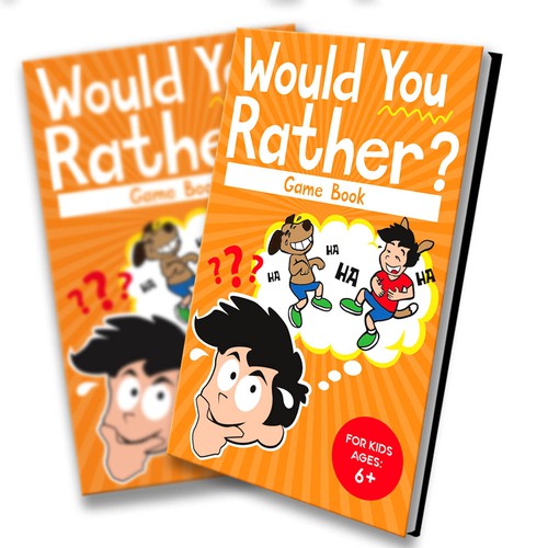 Fun design for kids Would You Rather Game book Réalisé par Julian Jabez