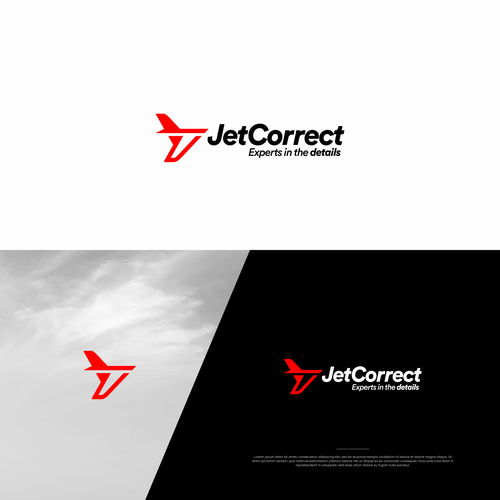 Jet Correct - Identity/Logo for Aviation Detailing Company - Unique Designs Apply! Design by adwar std.