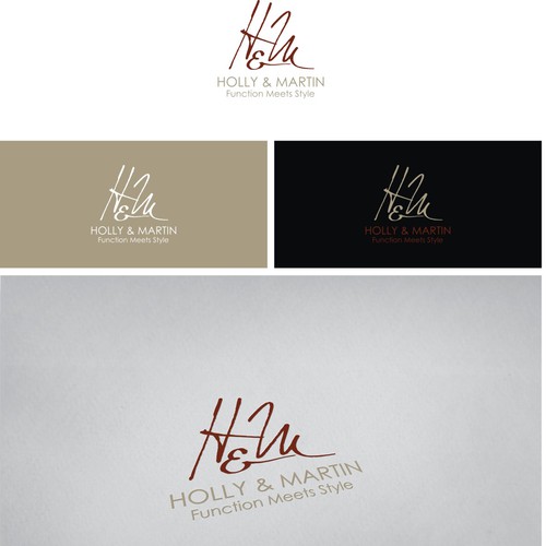 Create the next logo for Holly & Martin Design by Lisssa