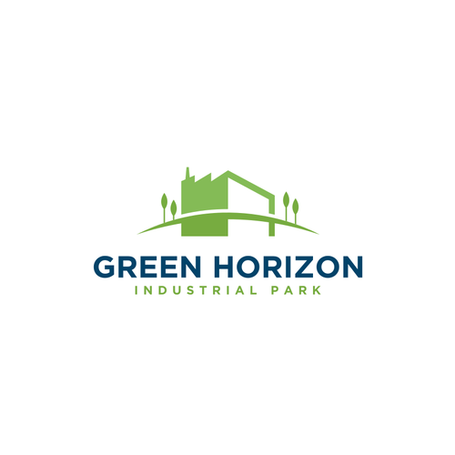 Green Horizon Industrial park Logo Design by AjiCahyaF