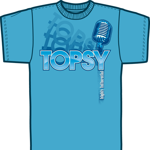 T-shirt for Topsy Diseño de mromero29