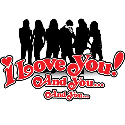 コンペ「"I Love You! And You... And You..." [LOGO - $355]」のデザイン by AmazingGさん 