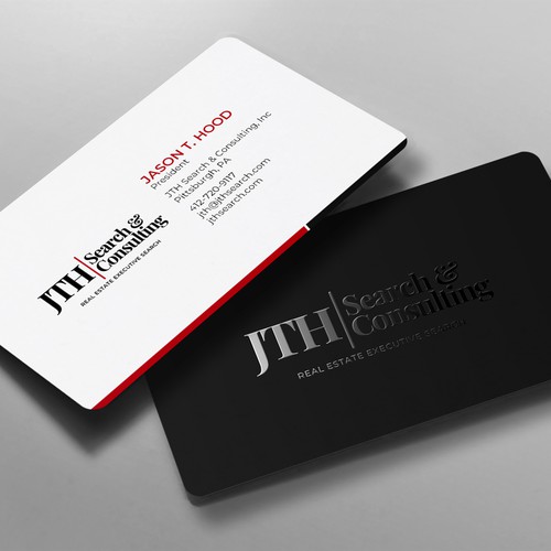 Business Card Design for Executive Search Firm Design by chandrayaan.creative