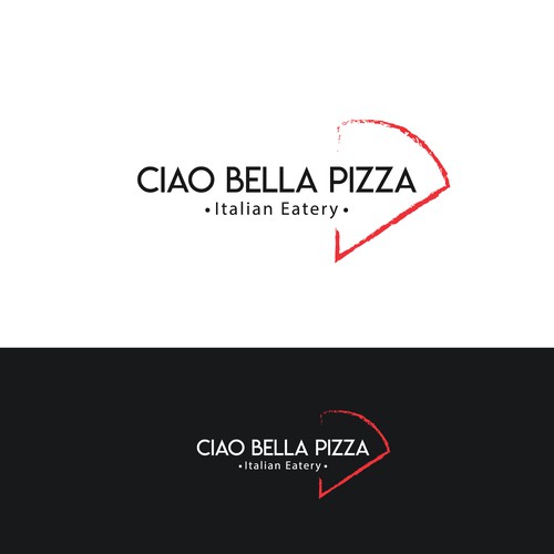 Diseño de Ciao Bella Pizza Logo de desi9nart