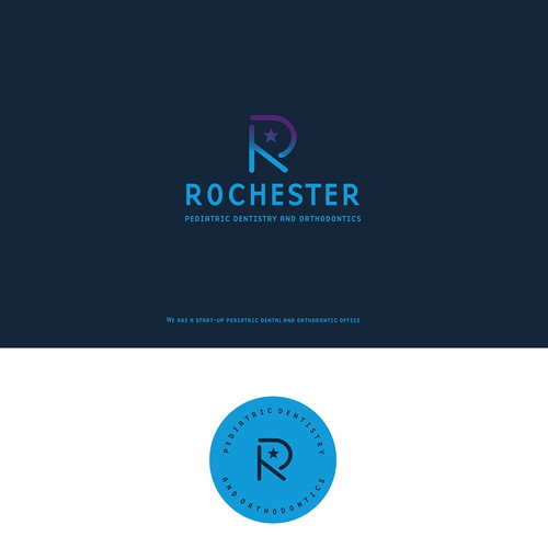 Minimalistic dental logo for pediatric and orthodontic office Design by tachimaR