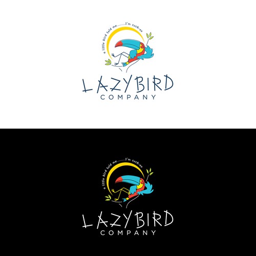 Design a simple but yet powerful logo for "Lazy Bird Company” Design by 123Graphics
