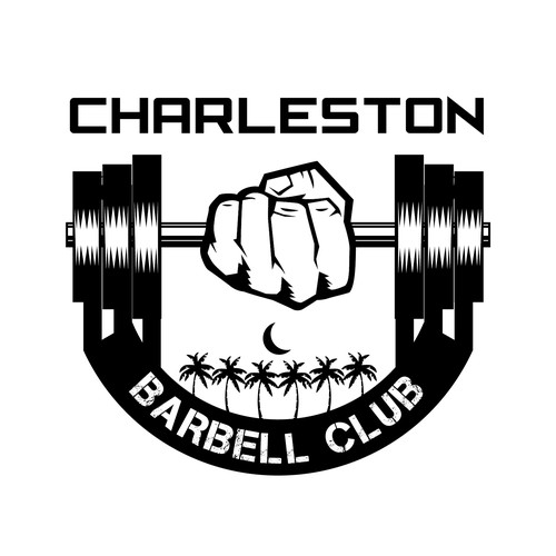 Charleston Barbell Club logo Logo design contest