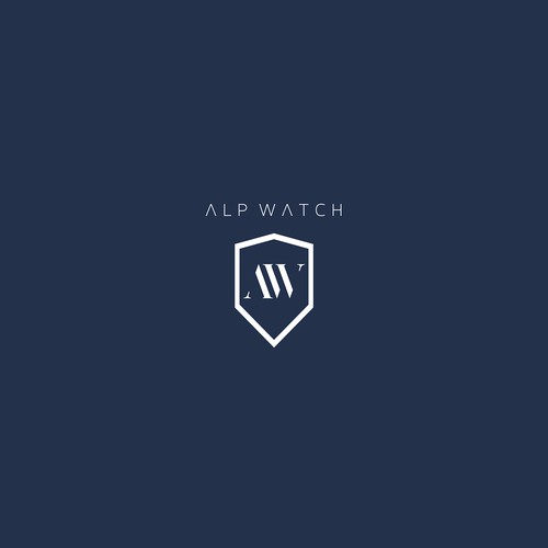 Logo for  swiss alp watch company Design réalisé par iamdendi