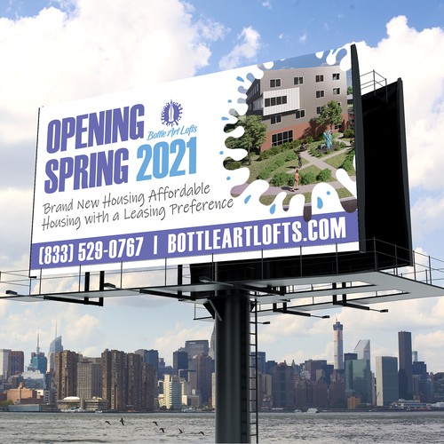 Show Us Your Creative Side with a Banner for New Artist Housing Design by BrainStorm.