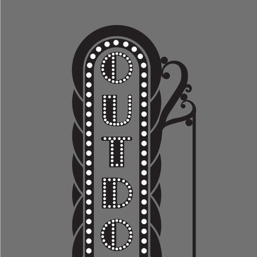 Simple Black and White Clip Art Graphic Ontwerp door marter