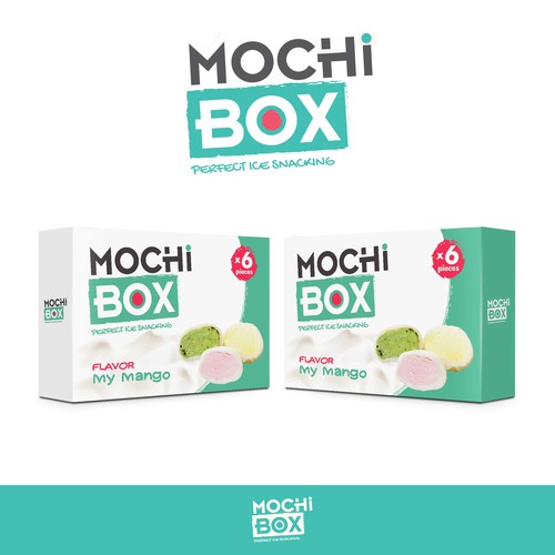 Create packaging for the new mochi box - perfect ice snacking, Product  packaging contest