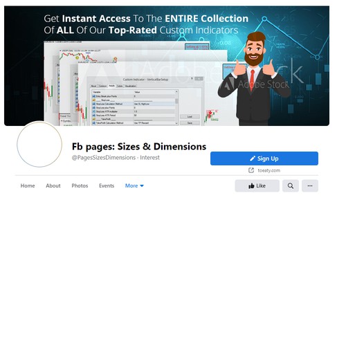 Facebook cover for a popular software brand Design by Hristo Itchov
