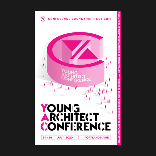 Poster Design for Millennial Architecture Conference Design by el.