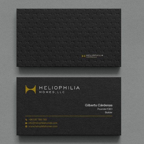 Luxury Custom Home Builder Business Cards needed Design by Xclusive16