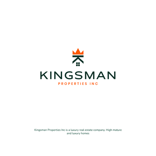 Kingsman Properties logo Design by Reverb Krafts