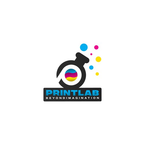 Request logo For Print Lab for business   visually inspiring graphic design and printing Design by Royzel