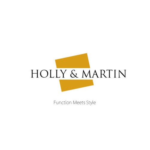 Create the next logo for Holly & Martin Design by A.Petrova